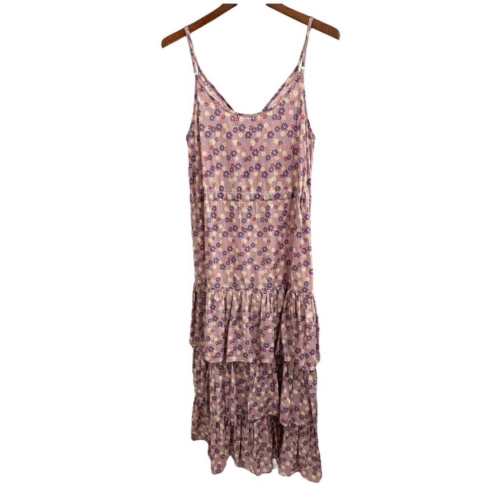 Floral Purple Maxi Dress - Picture 6 of 13
